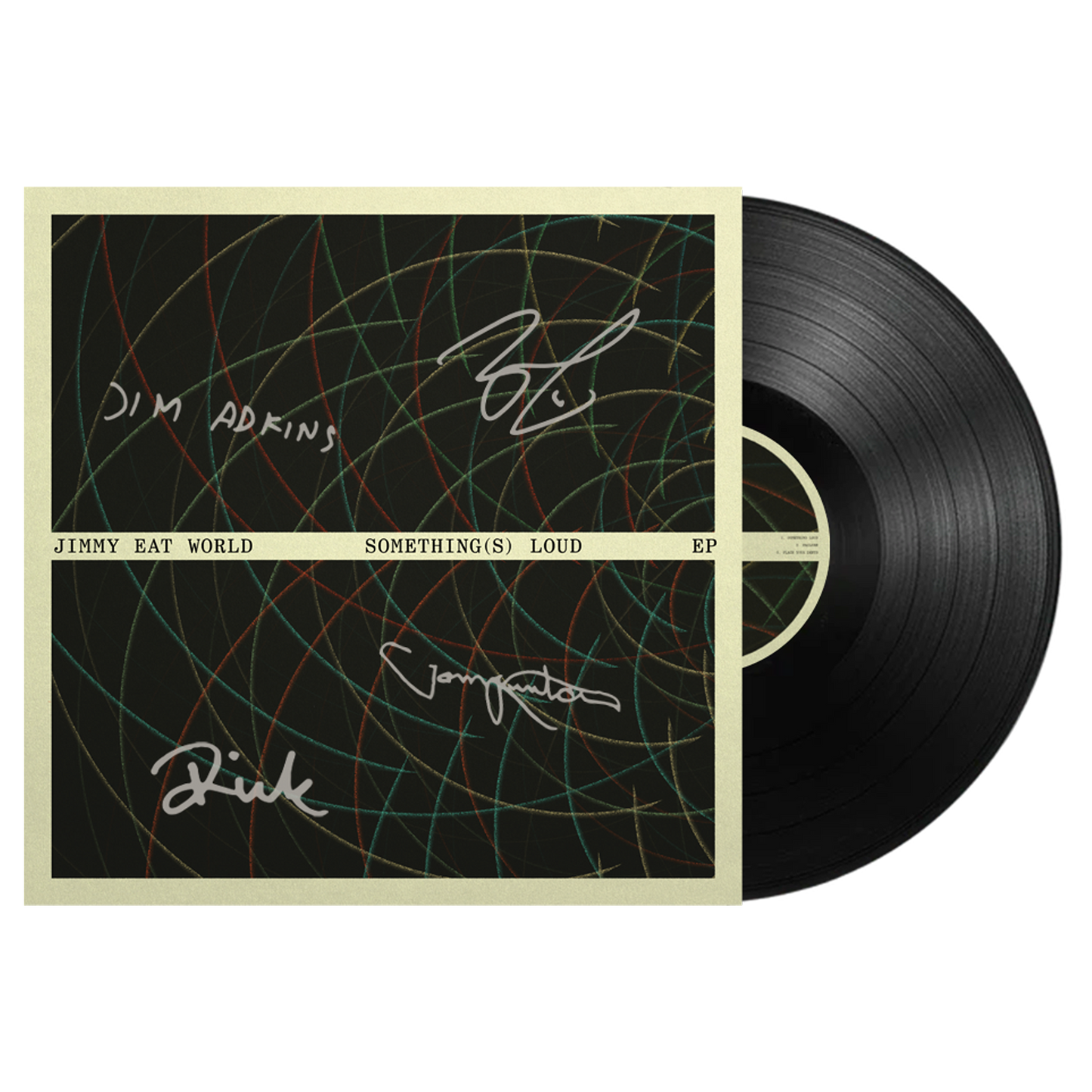 Jimmy Eat World (Something(s) Loud) Signed Black Vinyl