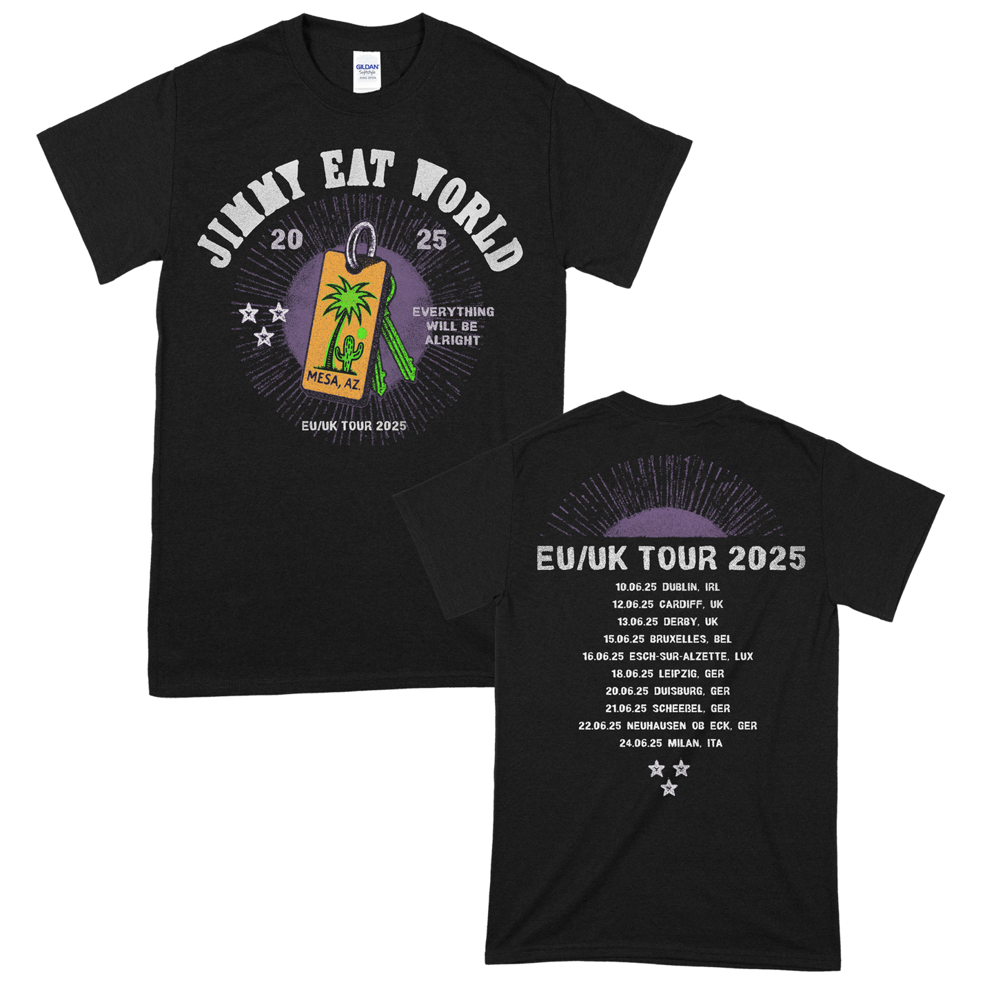 Jimmy Eat World (EU UK Tour 2025) T-Shirt